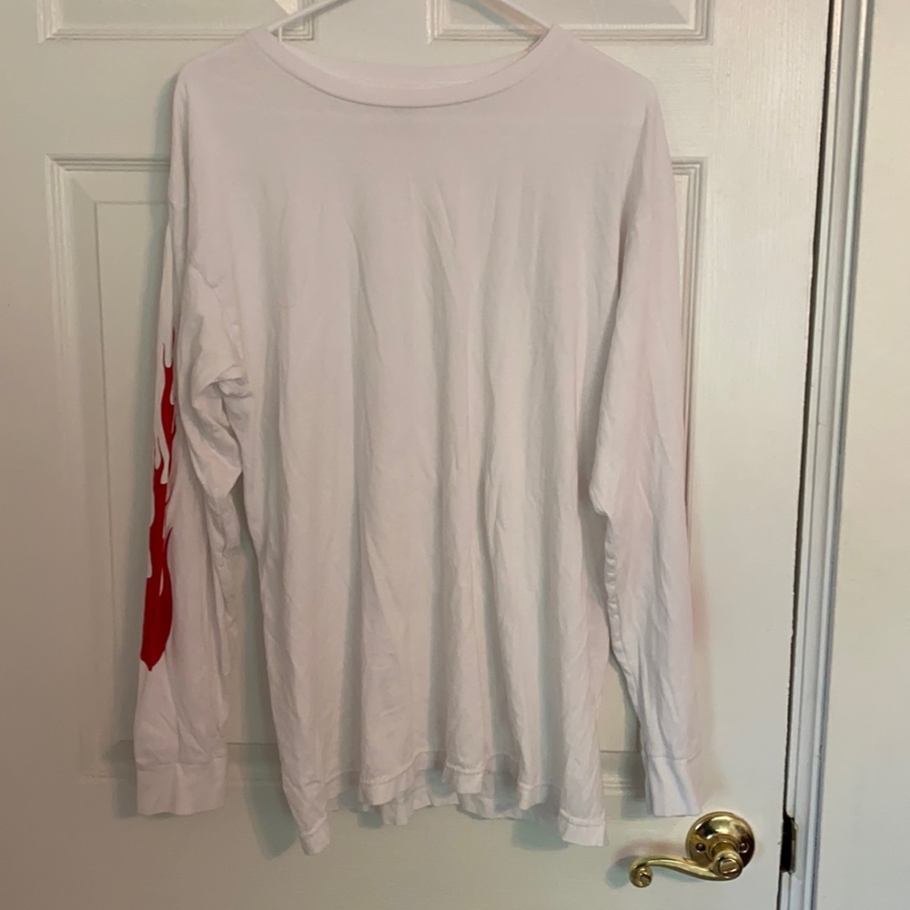 Brandy Melville Flame Long Sleeve T-shirt